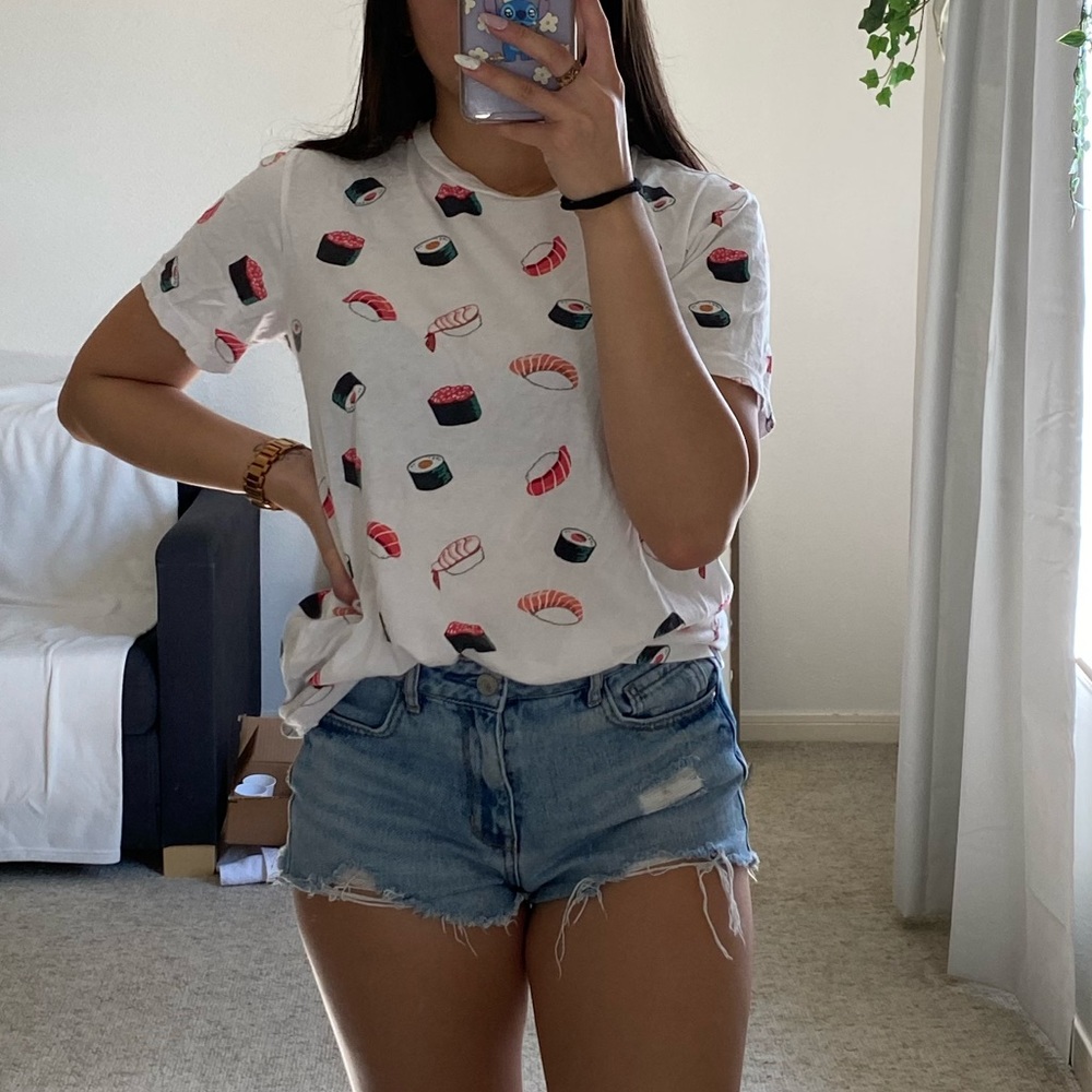 Forever 21 Sushi Graphic Tee